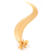 28 inches Ash Blonde (#24) 100S Nail Tip Human Hair Extensions