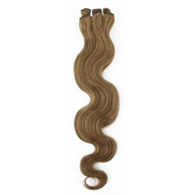 10 inches Ash Brown (#8) Body Wave Indian Remy Hair Wefts