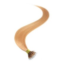 20" Strawberry Blonde(#27) Nano Ring Hair Extensions
