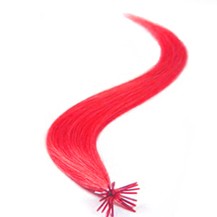 16" Pink 100S Stick Tip Human Hair Extensions