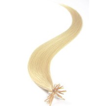 26" Bleach Blonde (#613) 50S Stick Tip Human Hair Extensions