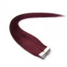 16" Bug 20pcs Tape In Remy Human Hair Extensions
