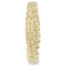 16" Bleach Blonde (#613) Deep Wave Indian Remy Hair Wefts