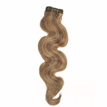 16" Brown/Blonde (#4/27) Body Wave Indian Remy Hair Wefts