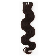 16" Dark Brown (#2) Body Wave Indian Remy Hair Wefts