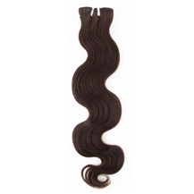 22" Chocolate Brown (#4) Body Wave Indian Remy Hair Wefts