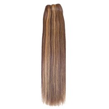 24" Brown/Blonde (#4/27) Straight Indian Remy Hair Wefts